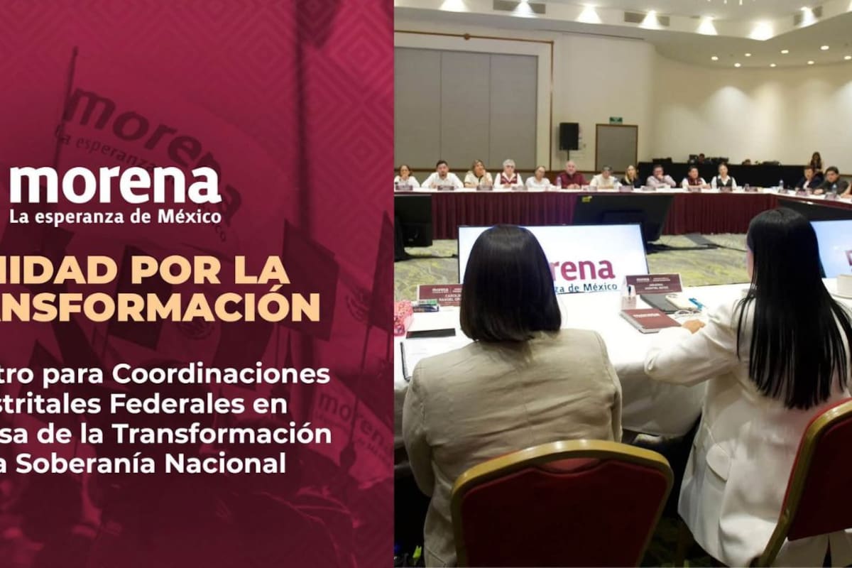 Morena lanza convocatoria rumbo a las diputaciones federales de 2027; el registro será del 1 al 4 de octubre y la selección tendrá filtros y encuestas