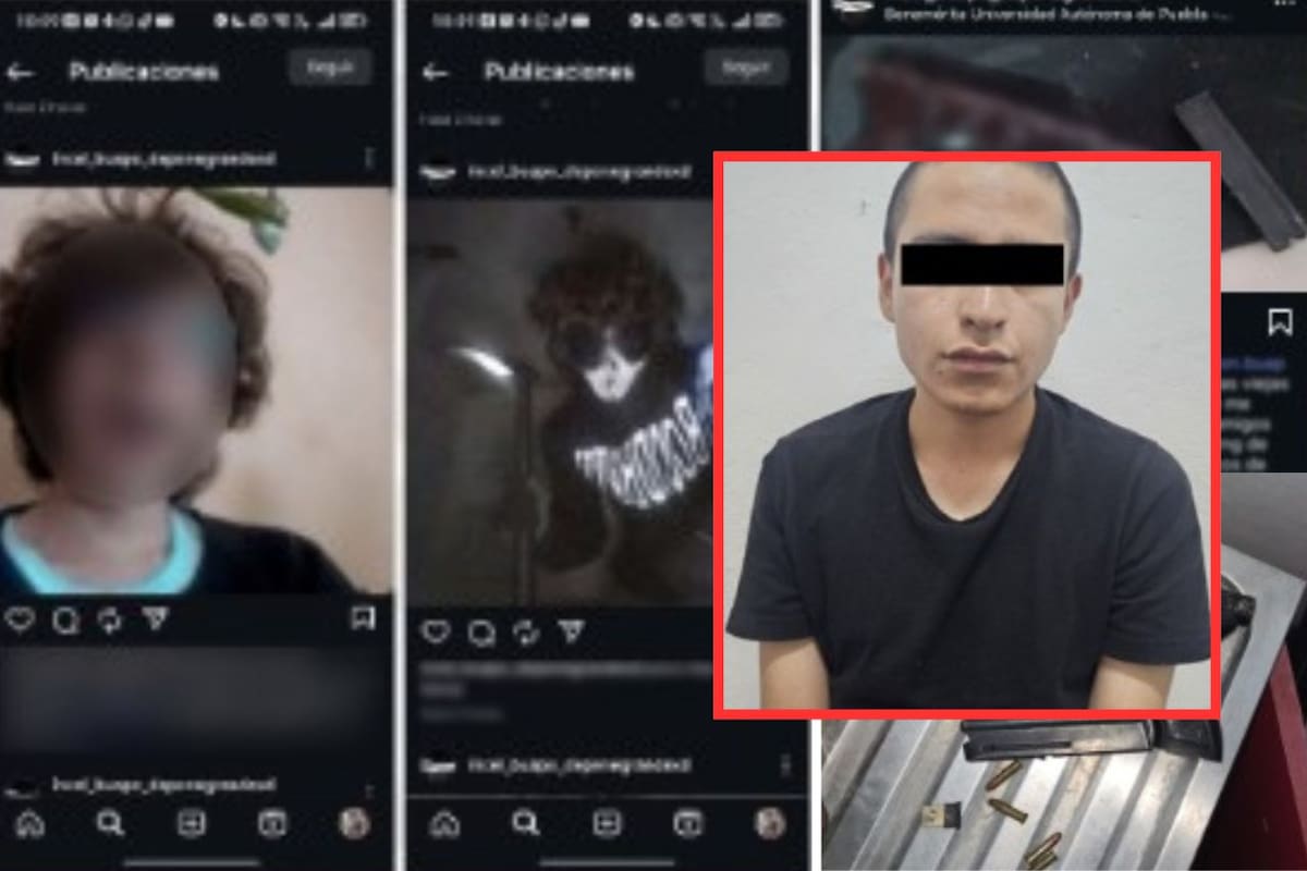 Detienen a estudiante de la BUAP por amenazas de tiroteo y acoso en redes sociales
