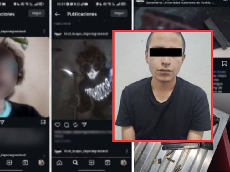 Detienen a estudiante de la BUAP por amenazas de tiroteo y acoso en redes sociales