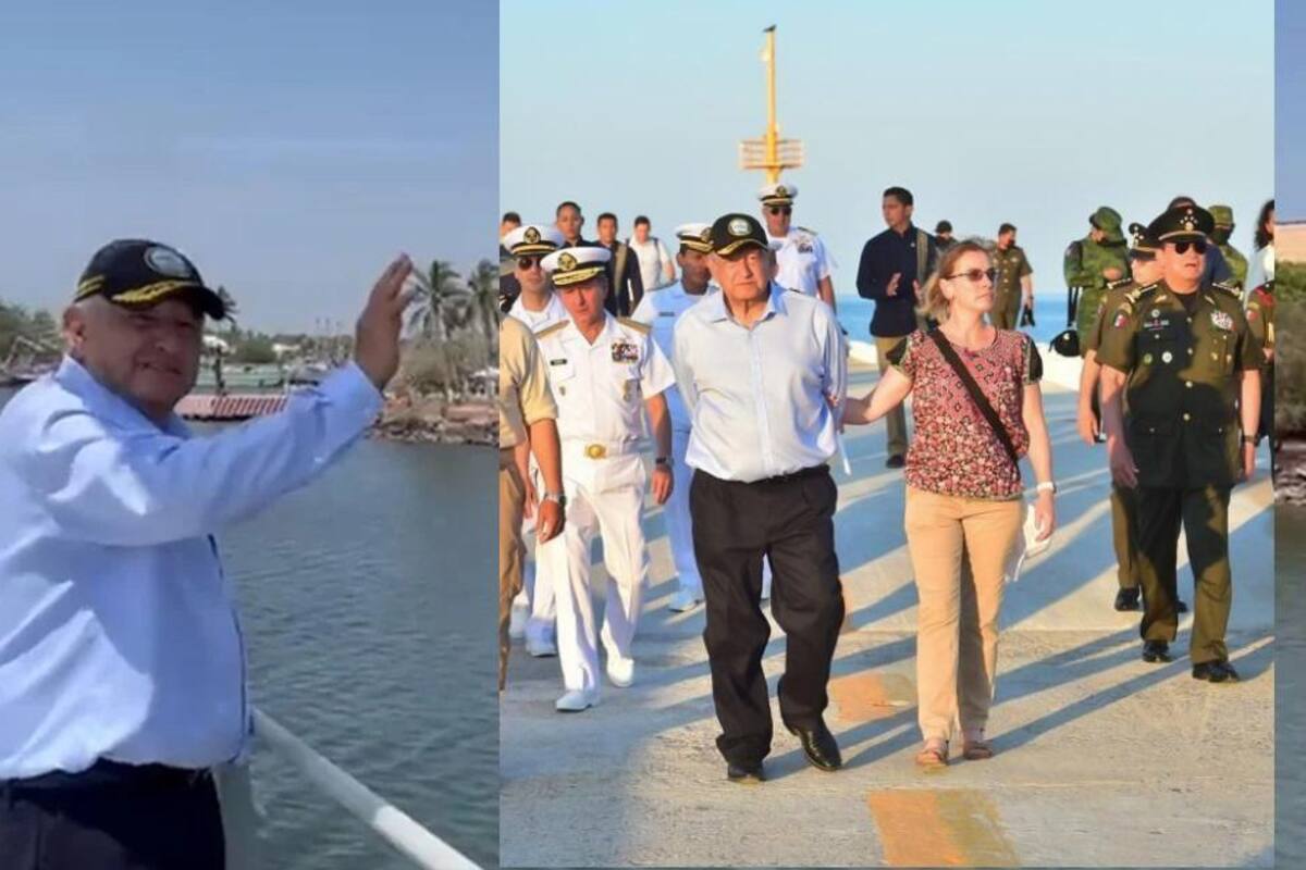 VIDEO: AMLO muestra Islas Marías turísticas y ya no como prisión; niño le grita "¡Adiós abuelo!"