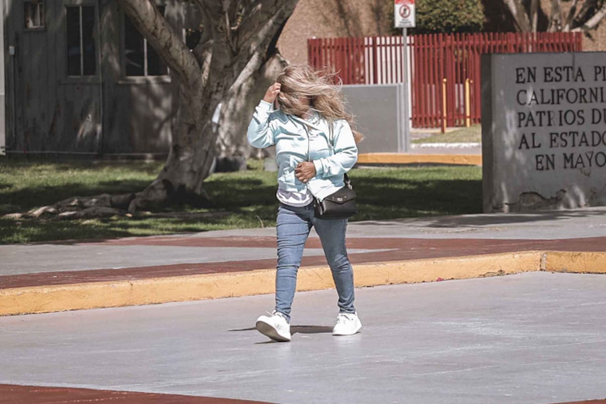 Vientos fuertes y descenso de temperatura en BC por frente frío 18