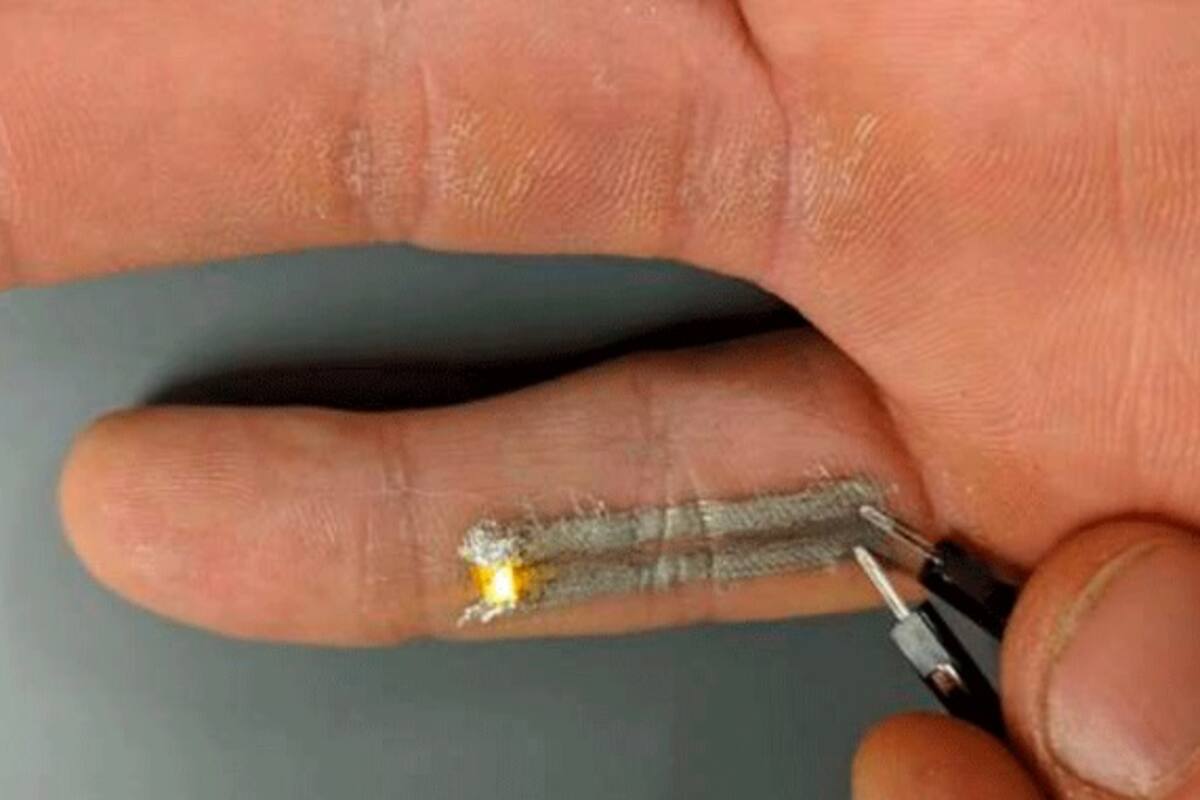 ¿Un tatuaje temporal que se activa con electricidad?