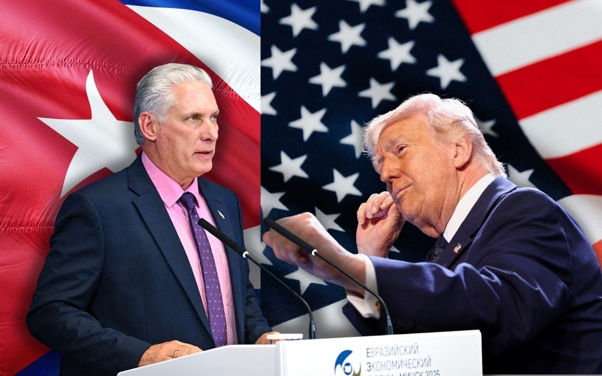 Miguel Díaz-Canel confirma conversaciones oficiales con Estados Unidos en plena crisis energética de Cuba y abre la puerta a acuerdos bilaterales mientras Washington mantiene presión política. | Crédito: REUTERS/Canva
