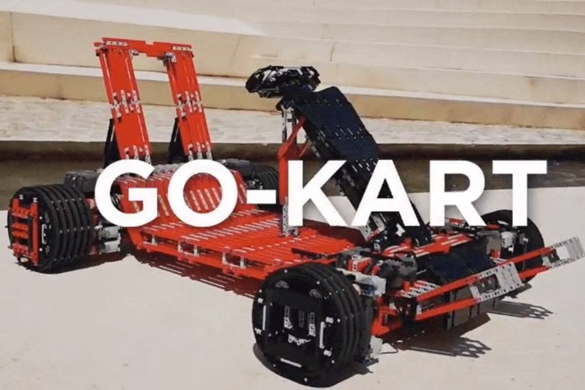VIDEO: Construye go kart funcional usando piezas de Lego