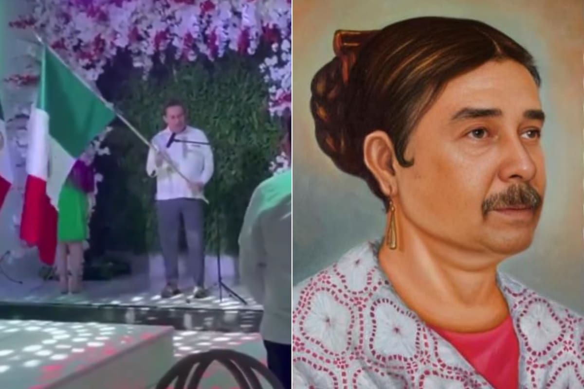 ¿“Josefa Ortíz de Pinedo”? Diputado electo de Morena se equivoca durante el “Grito de Independencia” y las redes lo tunden