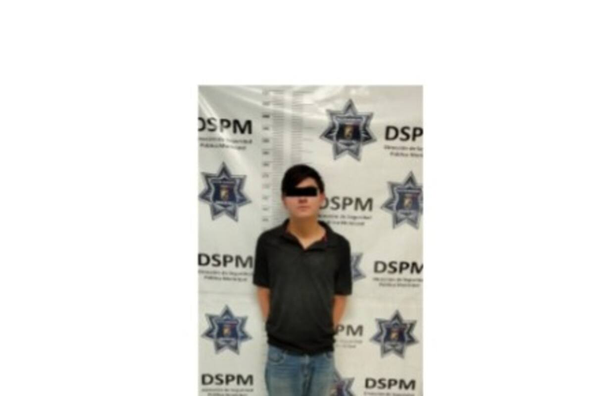 Detienen a joven por presuntamente agredir a sus hermanos menores