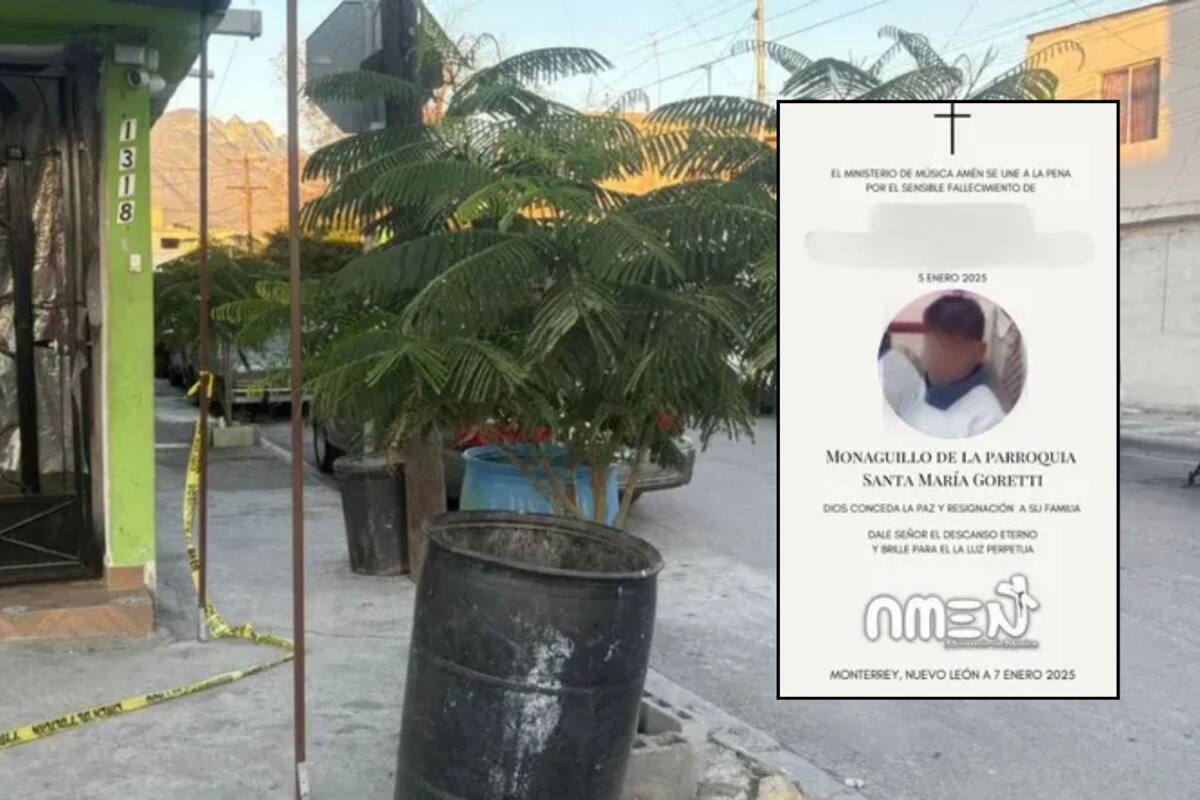 Menor fallecido por una bala perdida en Monterrey era monaguillo