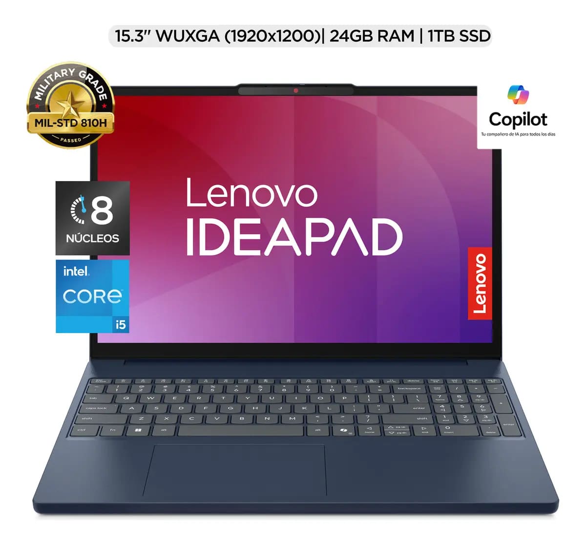 De acuerdo con la publicación de Mercado Libre, la laptop Lenovo IdeaPad tiene un descuento de 9,000 pesos. | Foto: Mercado Libre