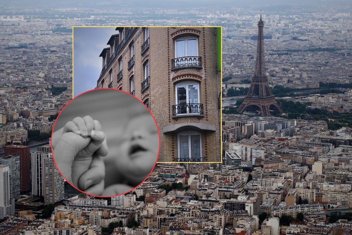 Joven estadounidense mató a su bebé recién nacido lanzándolo por la ventana de un hotel durante un viaje en París; aún tenía el cordón umbilical