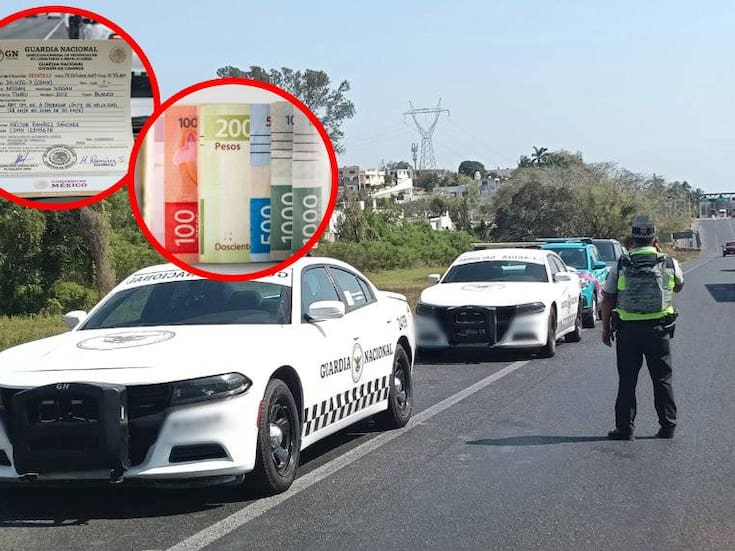 Esta es la multa que supera los $10,000 pesos y que es la infracción que más sanciona la Guardia Nacional en carreteras mexicanas
