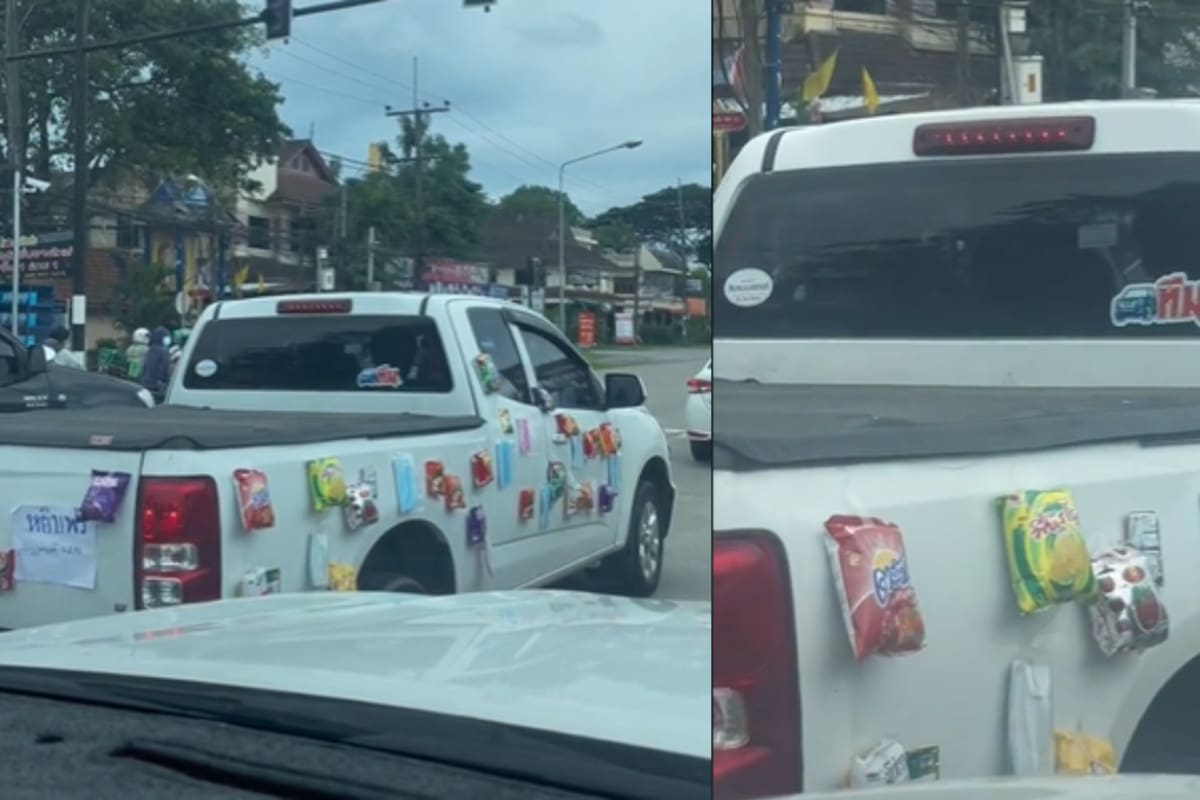 TikTok: Coloca productos en su vehículo para los niños de la calle y conmueve en redes