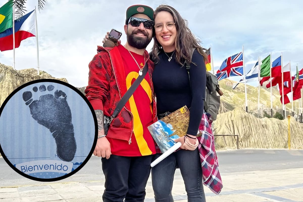 Slobotzky sorprende al revelar la llegada de su primogénito; así lo dio a conocer