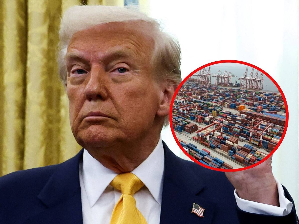 Trump sigue apostando por los aranceles para fortalecer la economía de Estados Unidos. | Crédito: REUTERS/AP