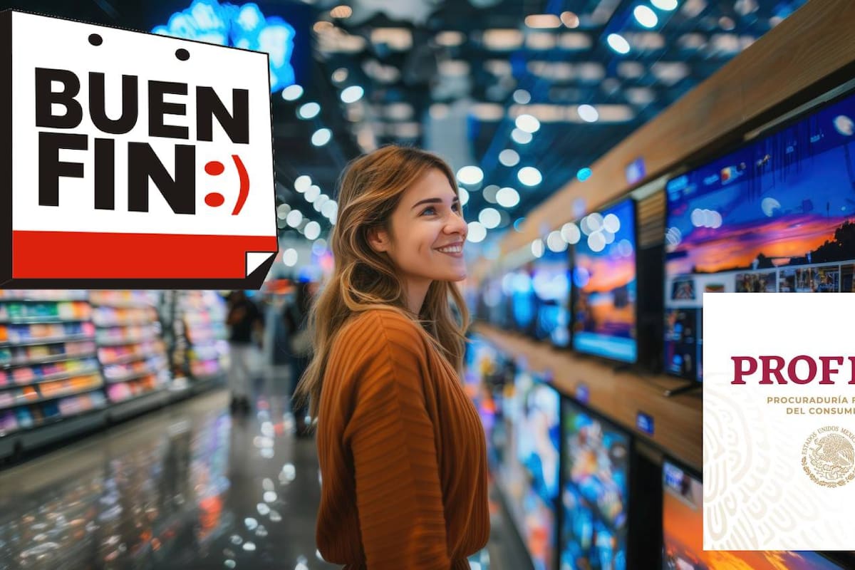 Profeco recomienda lo que se debe revisar al comprar una televisión en el Buen Fin 2025