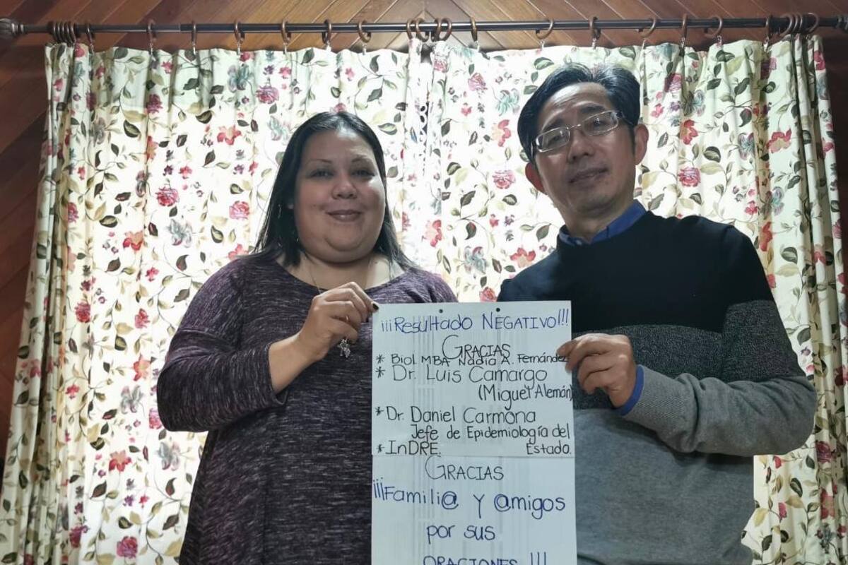 Profesor de Tamaulipas que dio negativo a coronavirus agradece atención