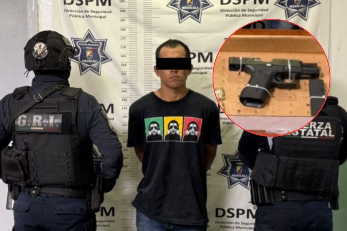 Hombre armado intentaba llevarse por la fuerza a su expareja y es detenido