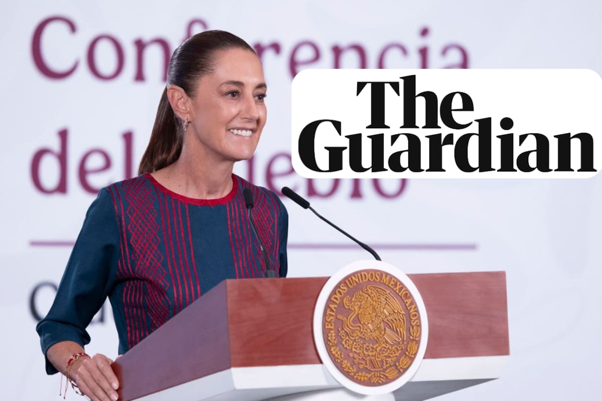 The Guardian destaca a Claudia Sheinbaum como una de las líderes de izquierda más populares del mundo y señala cómo enfrenta críticas machistas