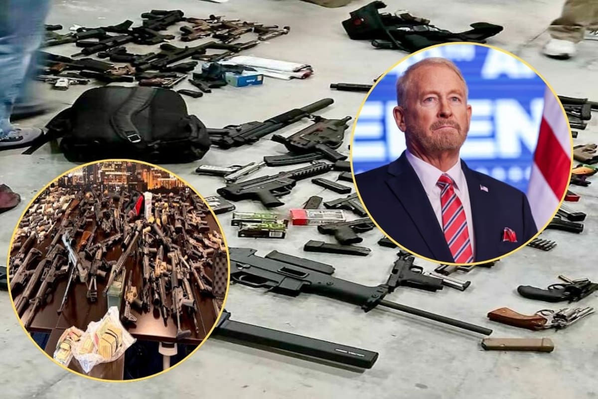 Ronald Johnson informa decomiso de 138 armas rumbo a México y destaca operación encubierta contra tráfico ilegal desde Carolina del Norte