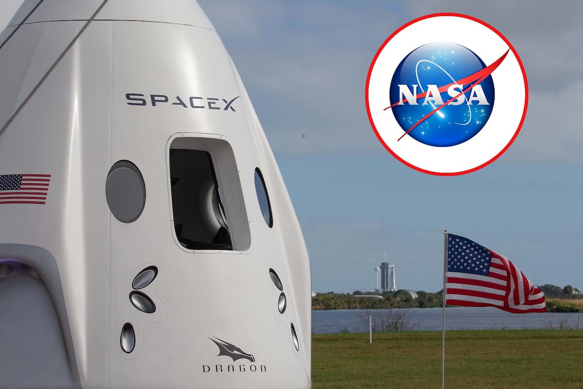Cápsula de SpaceX aterriza en el mar de California con experimentos de la Estación Espacial Internacional