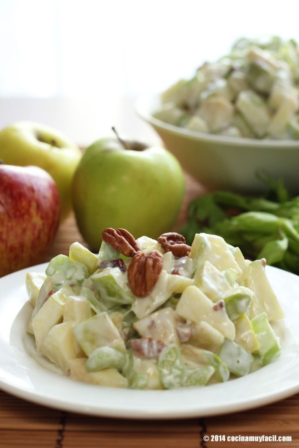 Ensalada de manzana.