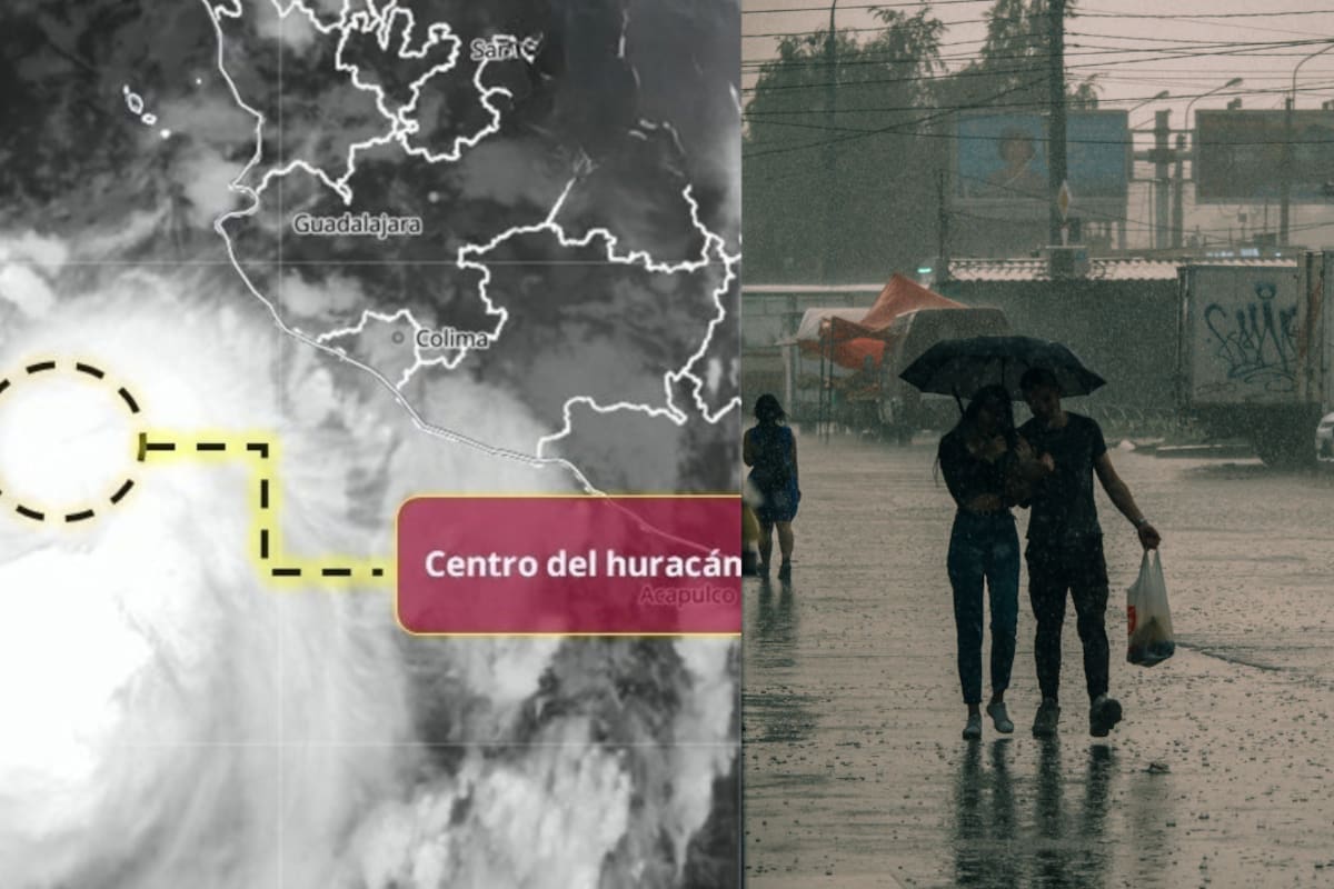 Huracán Rachel se intensifica y amenaza a cuatro estados con lluvias de 150 mm