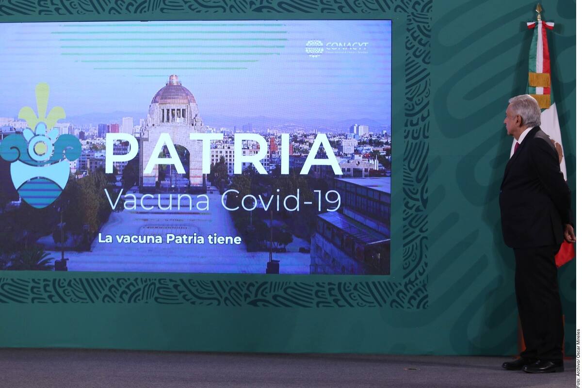 Cofepris evaluará vacuna Patria contra COVID-19