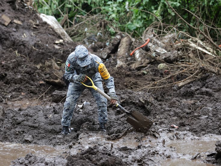 Gobierno eleva a 76 los fallecidos por lluvias en Veracruz, Hidalgo, Puebla, San Luis Potosí y Querétaro