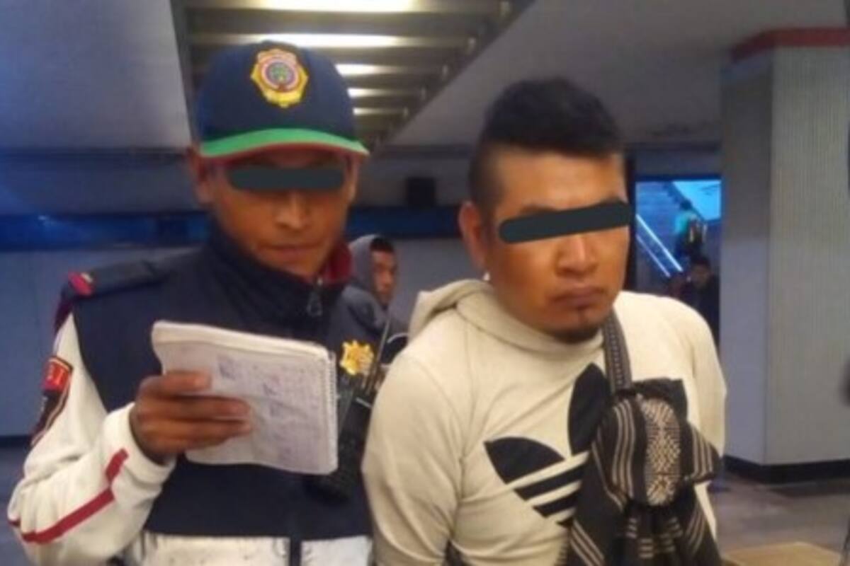 Hombre eyacula sobre dos mujeres en el Metro; lo encaran y lo detienen