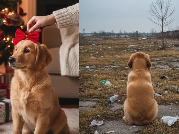 Tras la ilusión de la Navidad llega el abandono silencioso, uno de cada cuatro perros dado como regalo termina desamparado en enero; alertan que obsequiar mascotas sin reflexión alimenta una crisis estructural de bienestar animal