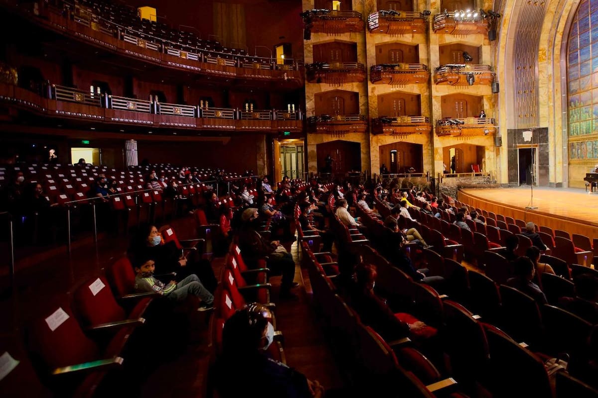 Sala principal del Palacio de Bellas Artes reabre sus puertas