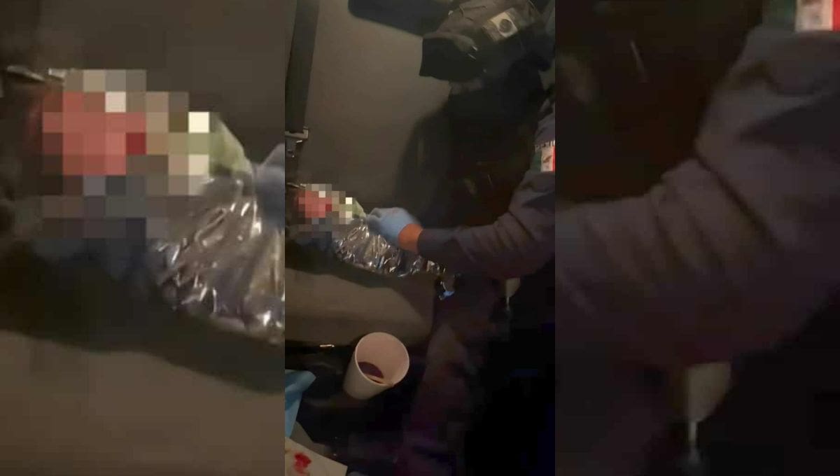 En Nogales, una mujer de siete meses de embarazo dio a luz a una niña prematura dentro de un vehículo.