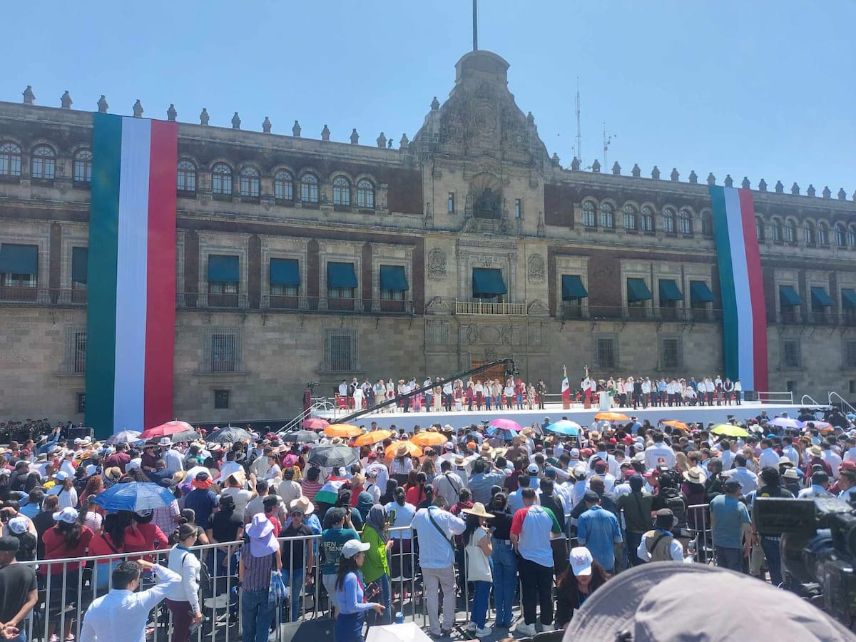Esto produjo mucho rechazo entre colectivos feministas, quienes aseguraron que con esta acción tomada por Sheinbaum, no llegaron todas juntas a la presidencia, como suele resaltar la presidenta en su discurso habitual. Foto: Shaila Rosangel.