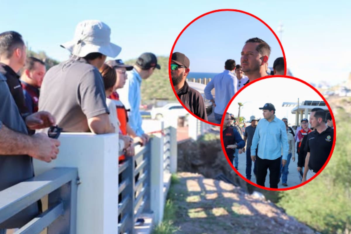 Evalúan daños en Guaymas tras intensas lluvias: al menos 25 casas afectadas