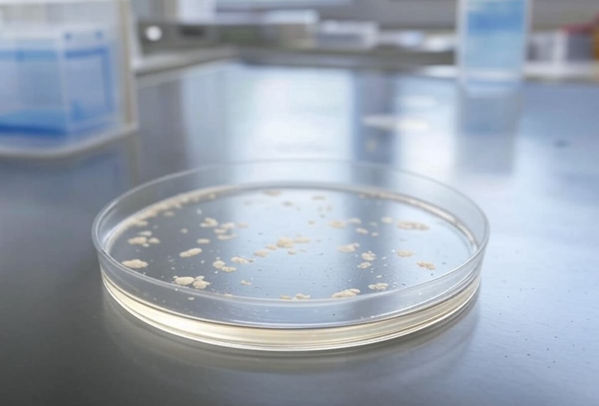 Posteriormente, el patógeno fue trasladado al laboratorio donde trabajaba Jian, en la Universidad de Michigan, con fines de análisis e investigación. Foto: Grok.