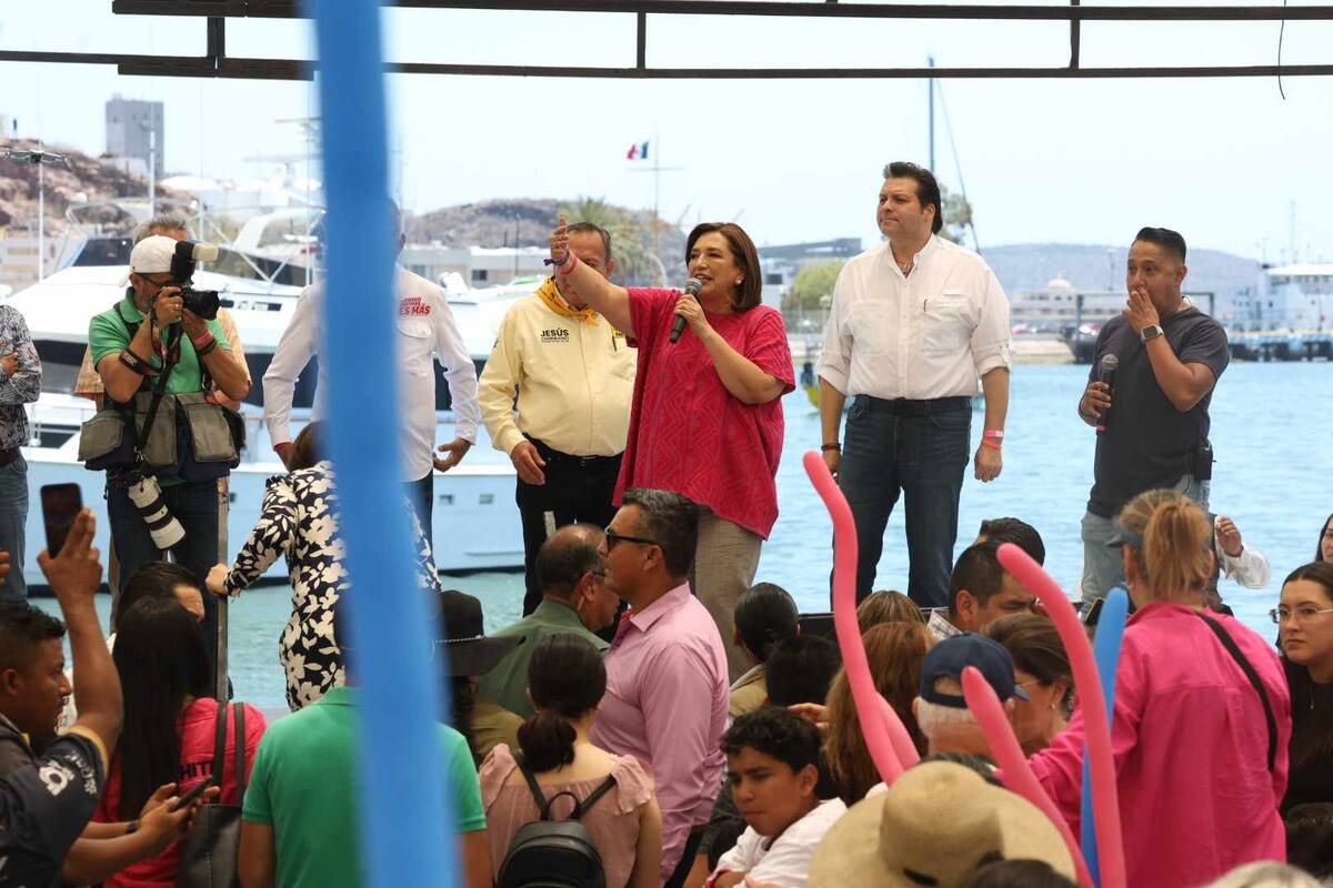 Xóchitl Gálvez presenta su visión para la salud, la educación y el desarrollo en Guaymas, Sonora