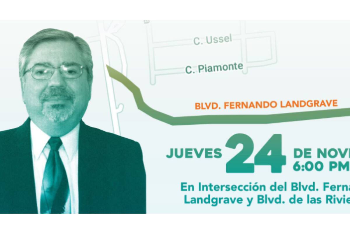 Develan nomenclatura del Bulevar Fernando Landgrave, arquitecto y fundador del Implan