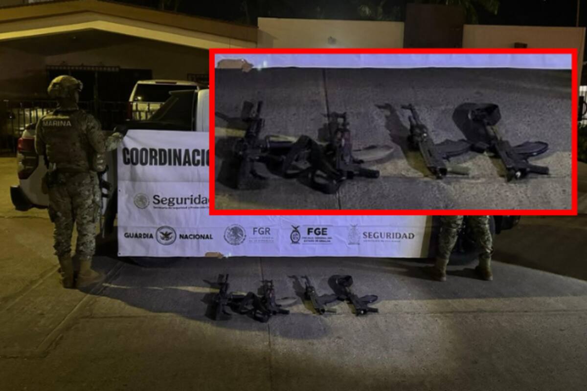 Aseguran camioneta robada, rifles y casi 100 balas en operativo conjunto en Ahome, Sinaloa