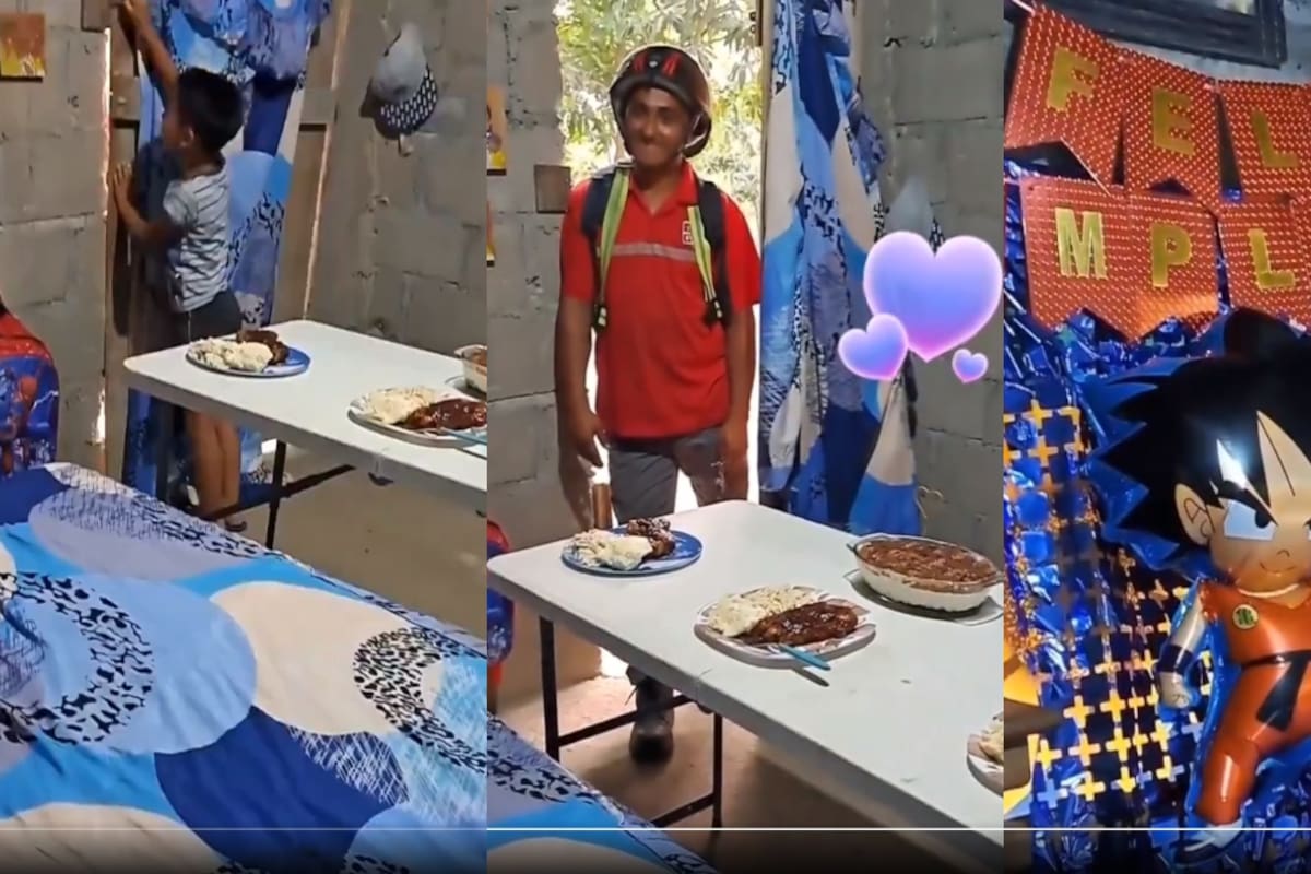 VIRAL: niño prepara conmovedora sorpresa para su padre en su cumpleaños