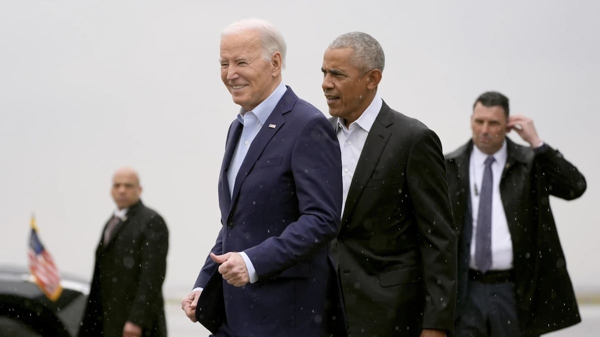 “Joe Biden el Dormilón” y a Obama como “una de las figuras más divisivas de la historia estadounidense”: Así instalan placas autorizadas y textos escritos por Trump en el Paseo de la Fama Presidencial