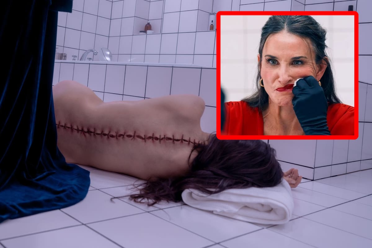 The Substance: Demi Moore regresa con una película de “body horror” que critica el envejecimiento en Hollywood