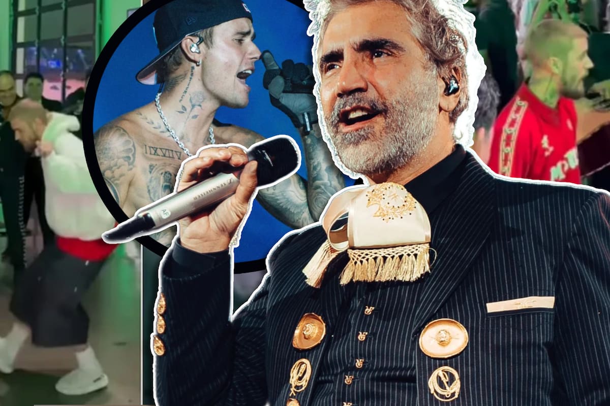 “Ya eres mexicano”: Alejandro Fernández reacciona a Justin Bieber cantando y bailando con mariachi