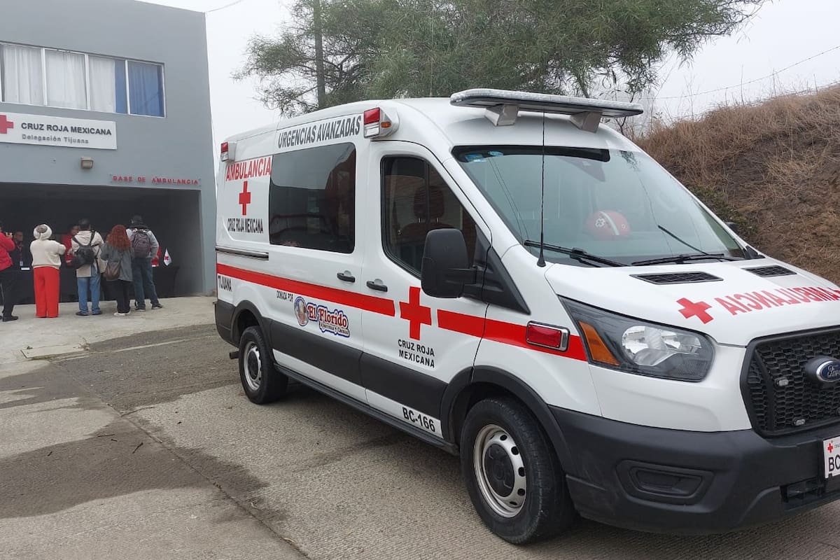 Reapertura de estación de la Cruz Roja en fraccionamiento Santa Fe