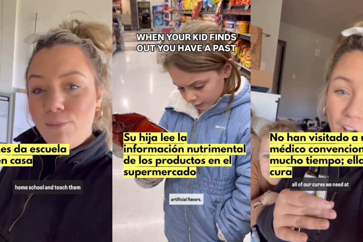Ella es Braci, la madre “almendra” que prohibió la comida chatarra a sus hijos y evita al médico