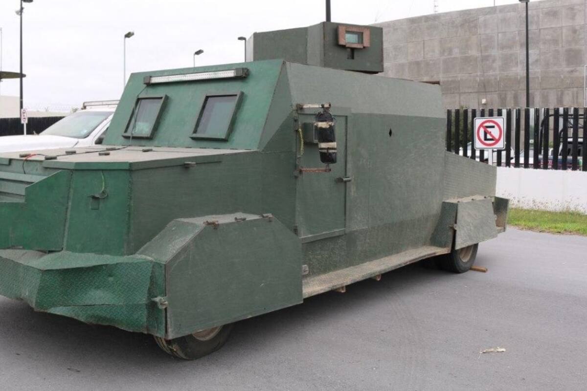 Aseguran “monstruos” del narco en Tamaulipas