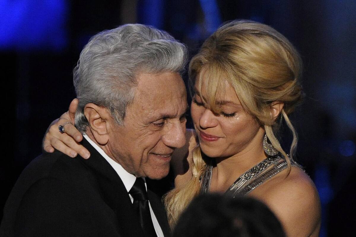 William Mebarak, padre de Shakira, es dado de alta tras superar una neumonía