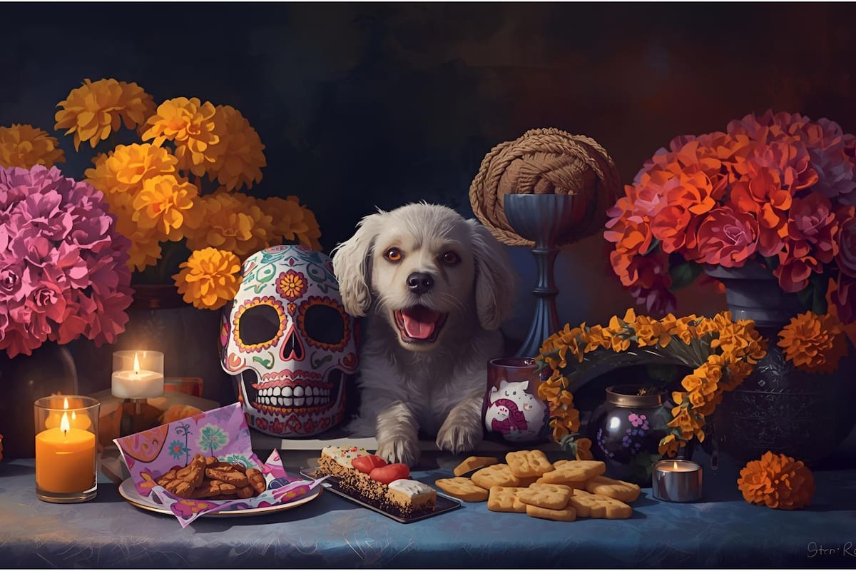 ¿Cuándo se pone la ofrenda de Día de Muertos para las mascotas y qué debe llevar?