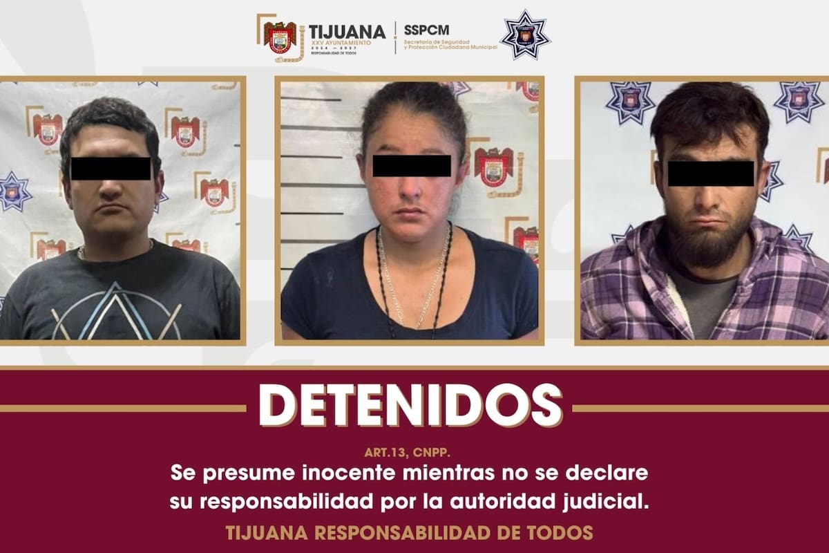 Detiene a tres personas por posesión de drogas en distintos puntos de la ciudad