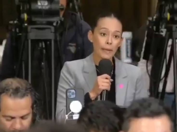 “Cuestionar se ha vuelto totalmente un riesgo” periodista de San Luis Potosí denuncia en la mañanera que 4 hombres con armas largas la interceptaron y amenazaron