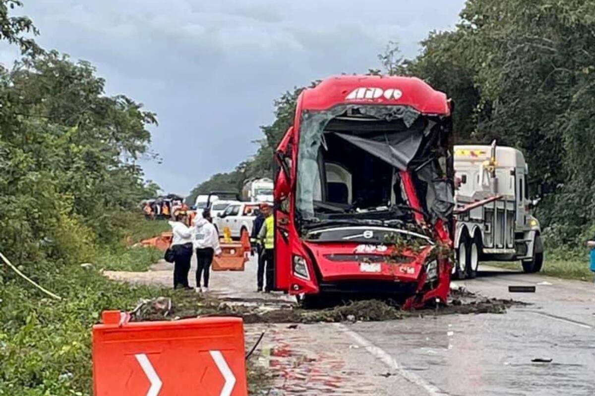 Son identificadas cuatro de las ocho personas fallecidas en accidente de Quintana Roo