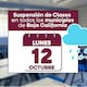 Suspenden clases en BC este lunes por Rachel